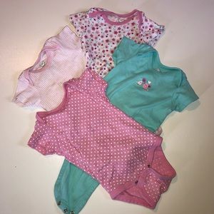 Wonder Nation Girls Onesies